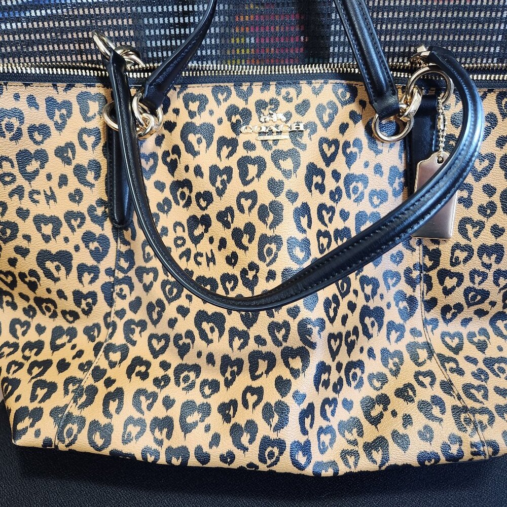COACH Leopard Tote